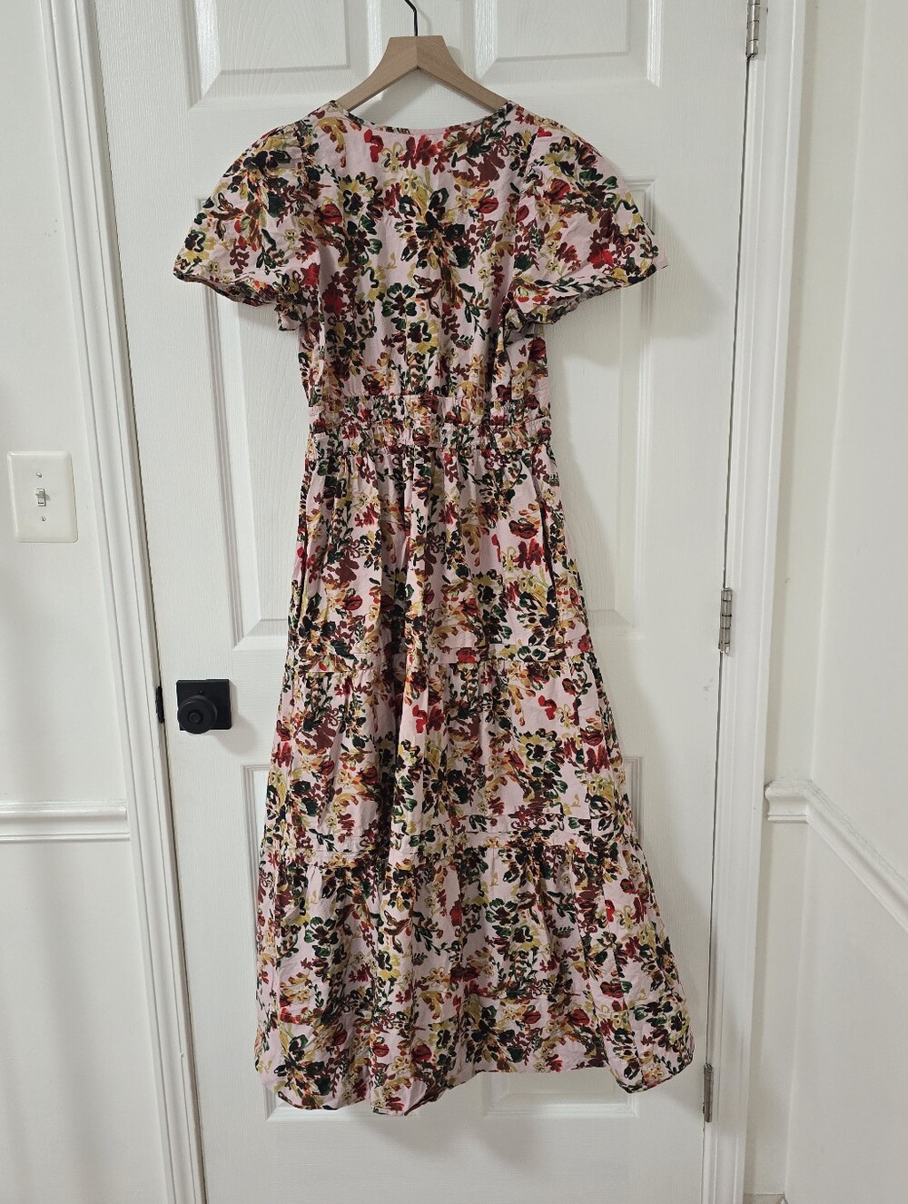 Anthropologie Somerset Printed Floral Maxi Dress Size M - Picture 7 of 7